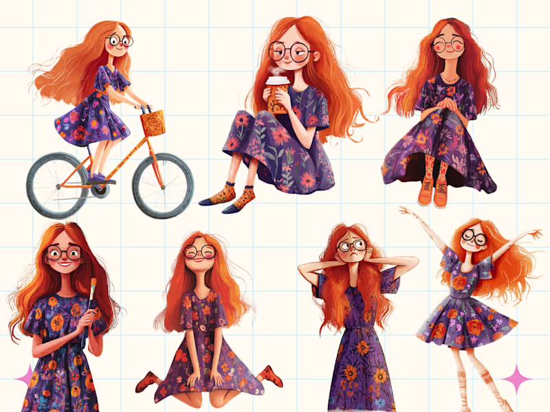 Cover image for I can draw cute characters for you