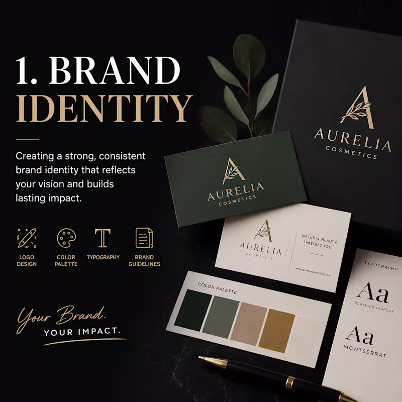 Cover image for  Luxury Brand Identity Design
