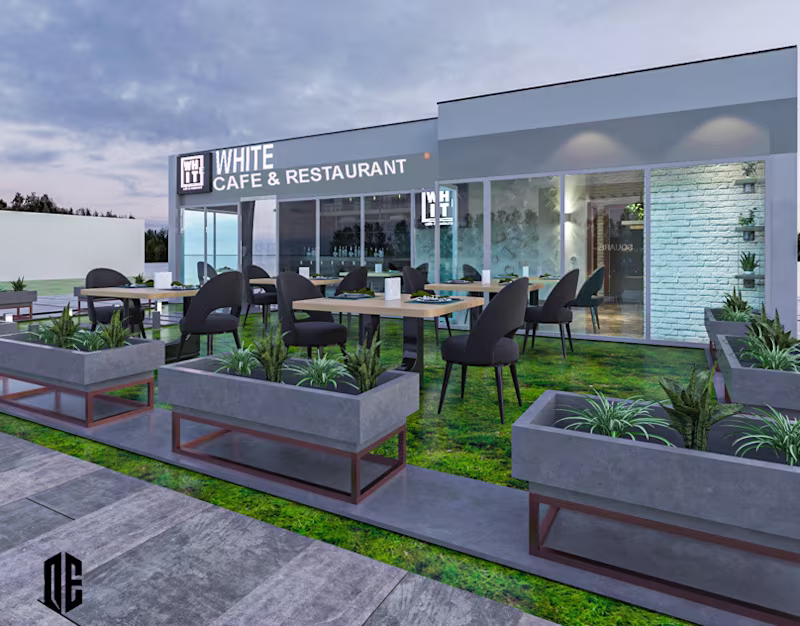 Cover image for White cafe