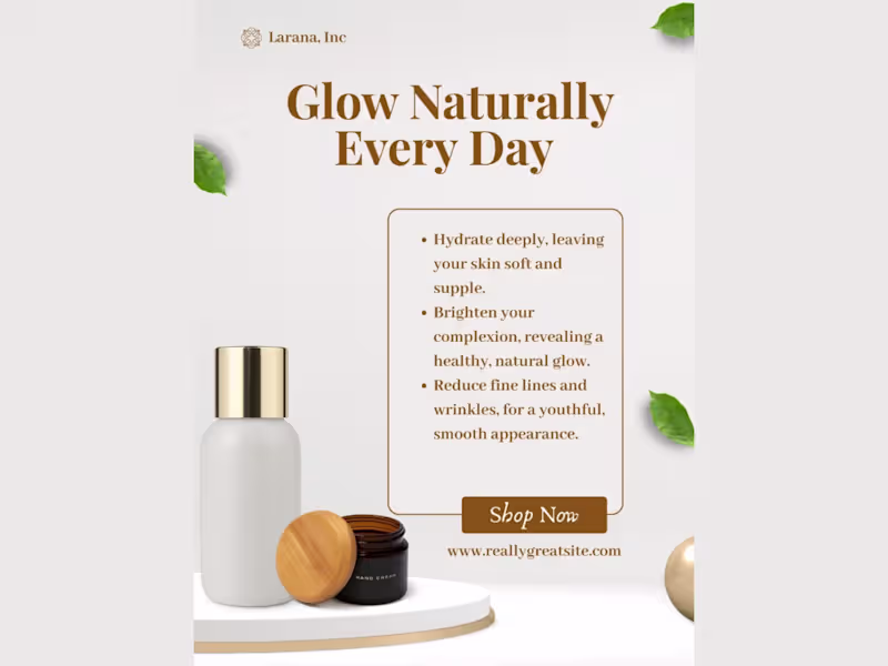 Cover image for Professional Skincare Social Media Ad & Branding Design