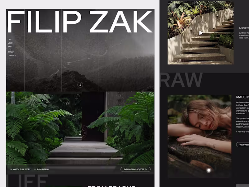 Cover image for Filip Zak's Portfolio Website : Framer Development