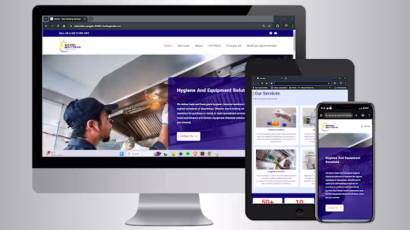 Cover image for Sinar Bintang Services - Website