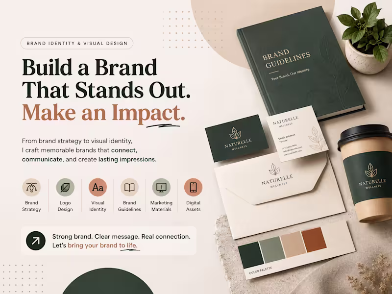 Cover image for Brand Identity & Visual Design