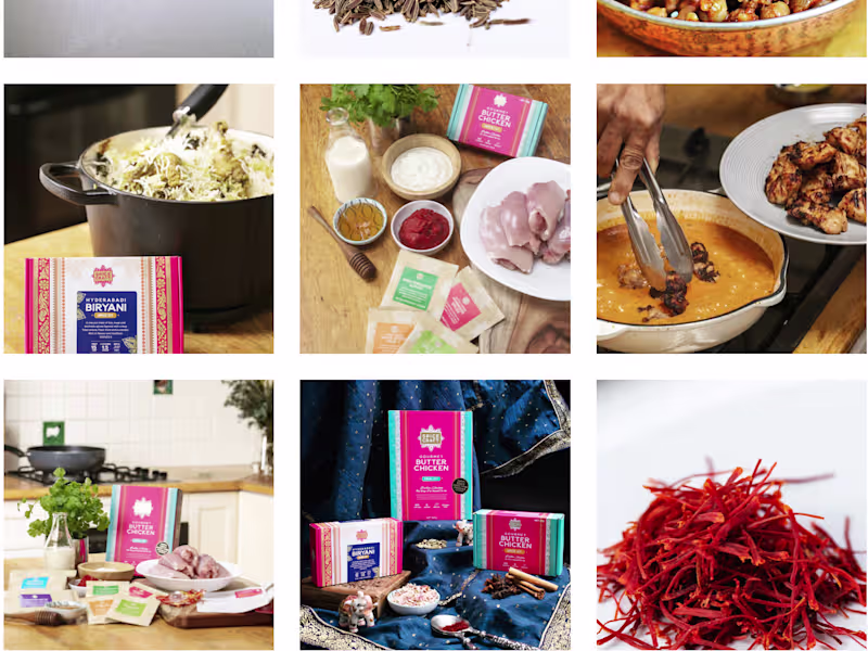 Cover image for Content Writing & Art Curation for Spicecraft Cooking Kits 