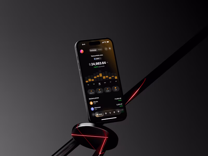 Cover image for Coinnexion — Social Liquidity Hub UI/UX Design