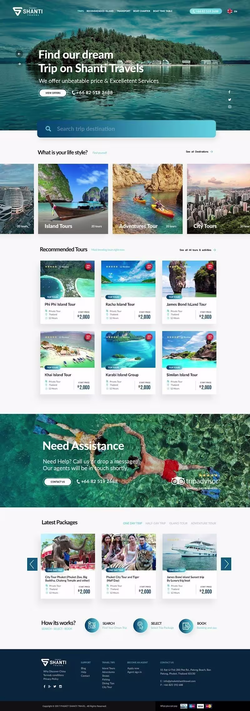 Cover image for Travel Website Design – Inspiring