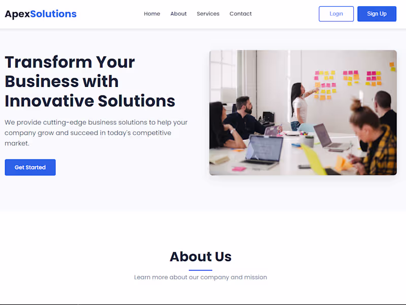 Cover image for Apex Solutions | Professional Business Services