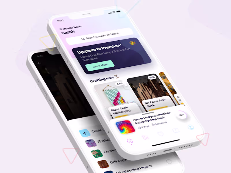 Cover image for Arts & Crafts Mobile App
