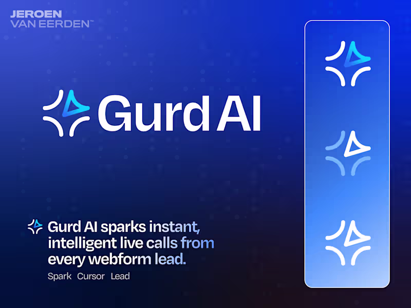 Cover image for Logo Design for Gurd AI. Gurd AI sparks instant, intelligent...