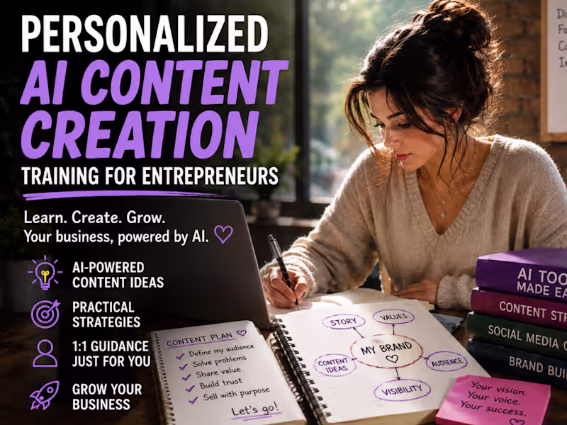 Cover image for AI Content Creation Training | 4-Month Program