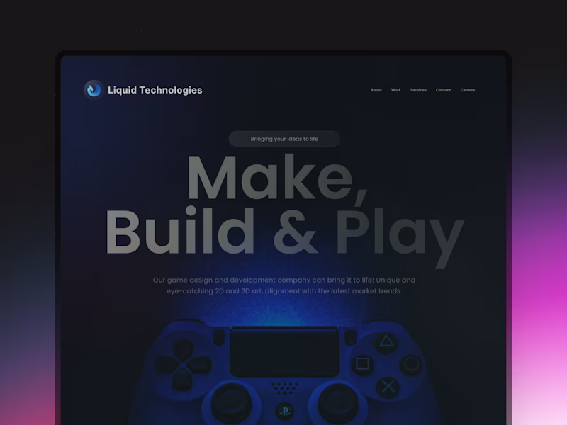 Cover image for Landing Page Design