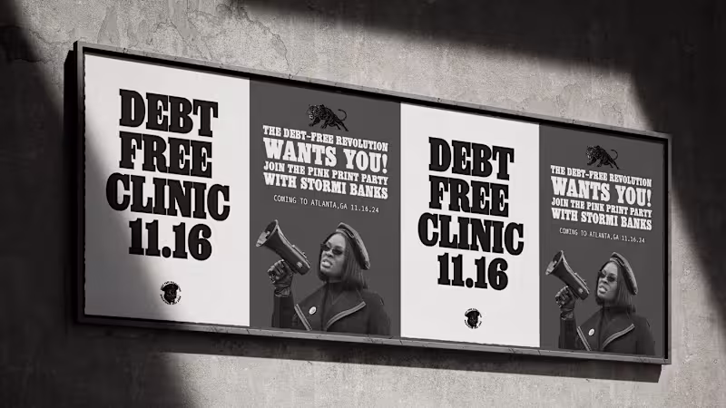 Cover image for Event Branding and Design - Debt Clinic 