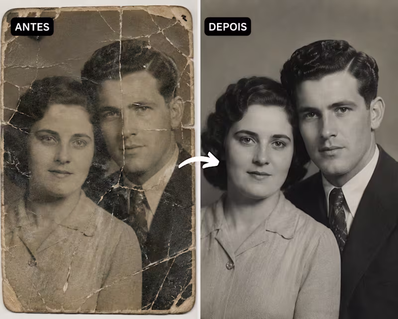 Cover image for Restauração e Melhoria de Fotografias Antigas