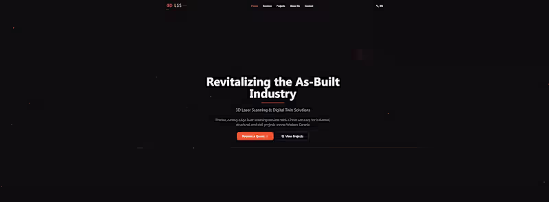 Cover image for I rebuilt 3DLSS’s digital presence with a fully animated mod...