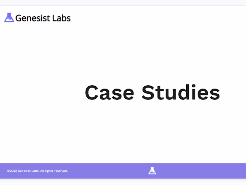 Cover image for My Case Studies