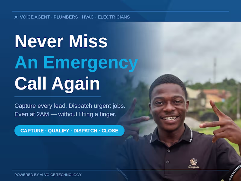 Cover image for How Plumbers & HVAC Companies Are Capturing Every Emergency Call