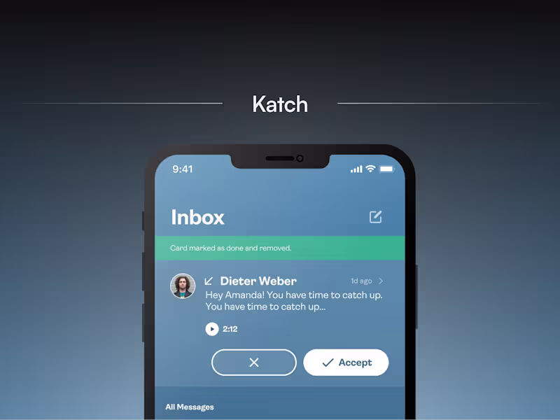 Cover image for Product Design | Case Study: Katch