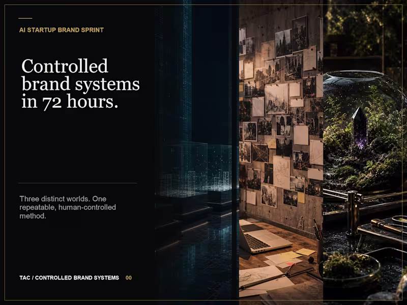 Cover image for AI Startup Brand Sprint — Pro · 72h Brand System