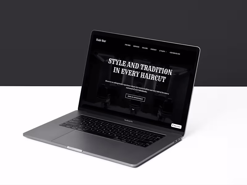 Cover image for Awesome Website For Barbershop