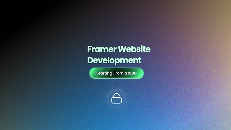 Cover image for Framer Website Development