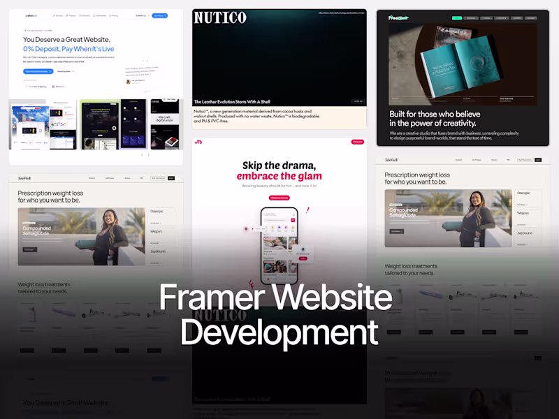 Cover image for Framer Website Development