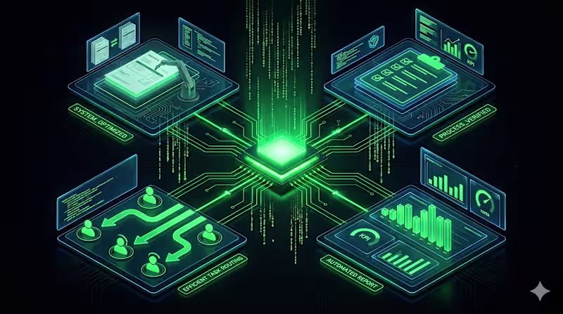 Cover image for ⚙️ Intelligent Business Automation System
I