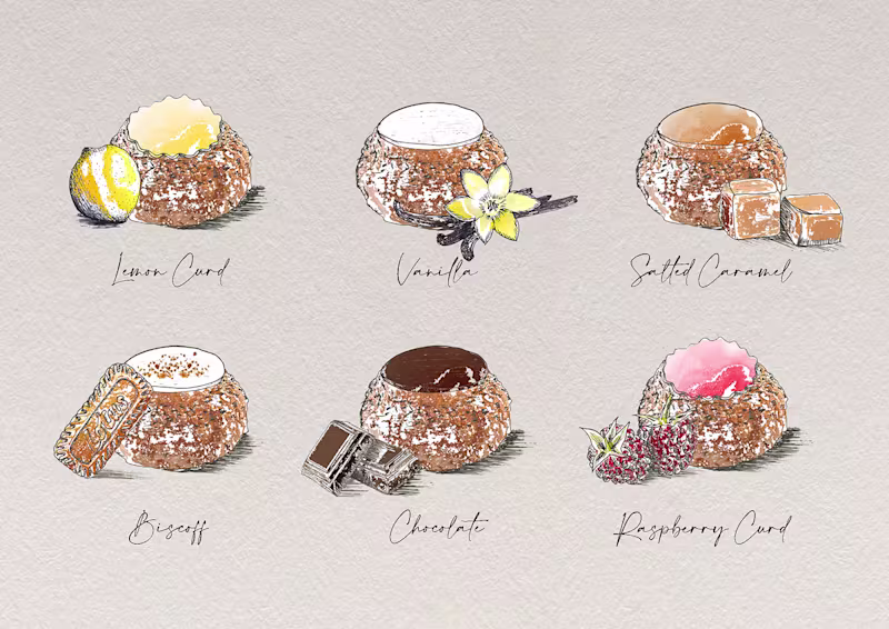 Cover image for Choux Bakery on Behance