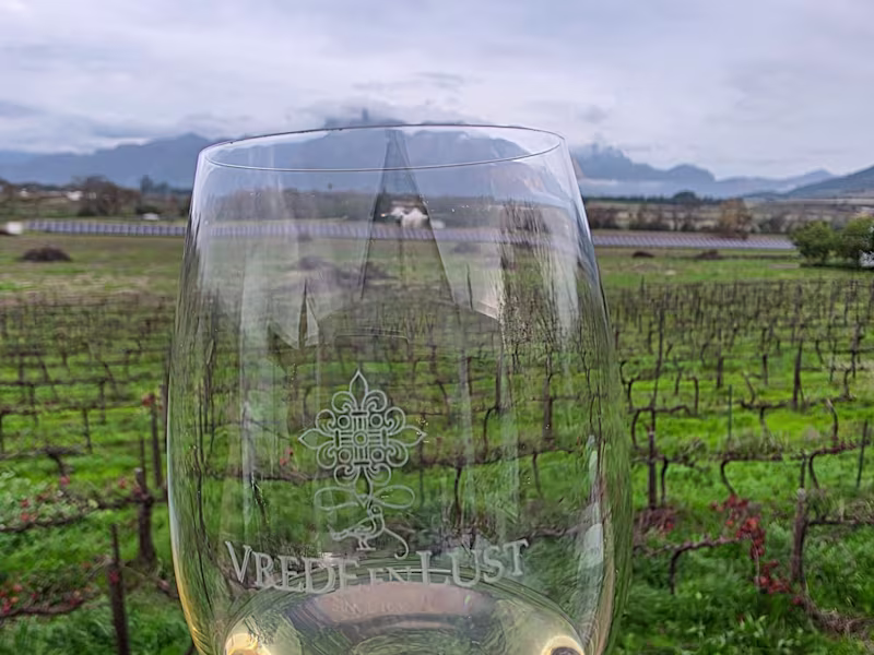 Cover image for Franschhoek is known for its delicious wine, beautiful scene...
