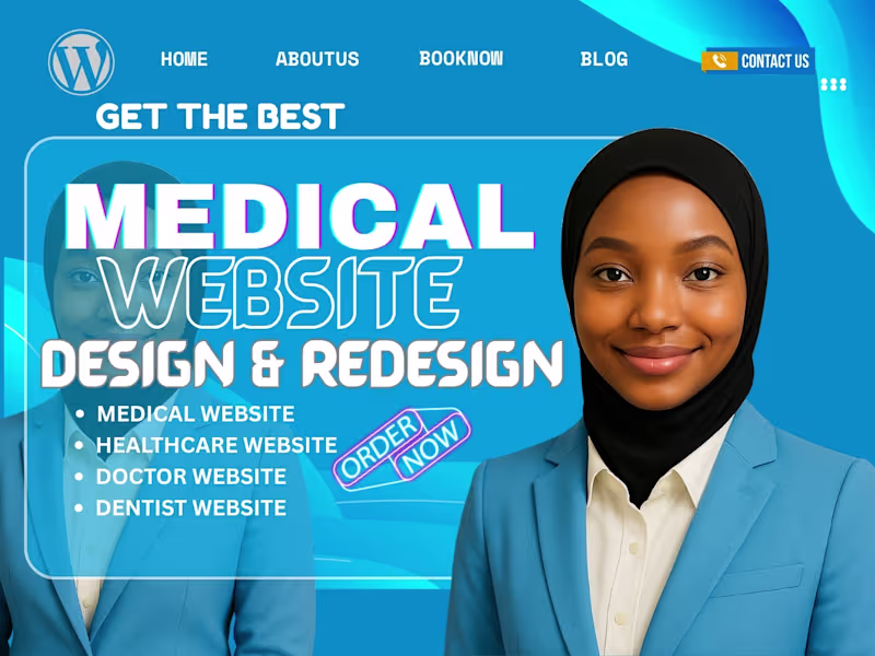 Cover image for Medical & Healthcare Website Design