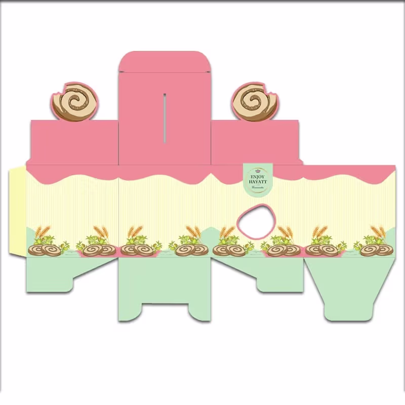 Cover image for Cookies Packaging Box Design for Enjoy Hayatt (France)