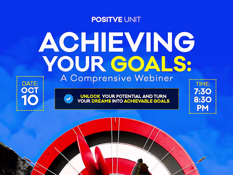 Cover image for Flyer Design Project For a Webinar