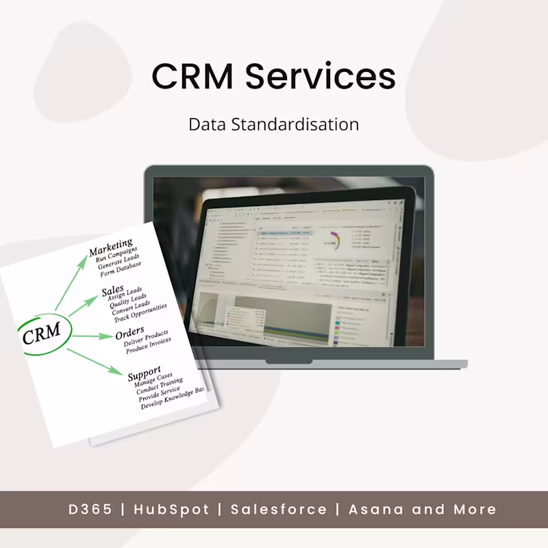 Cover image for CRM Cleanup and Data Standardisation