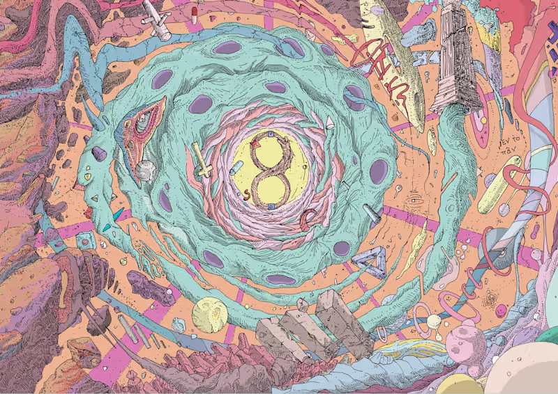 Cover image for Ouroboros - Graphic Novel on Behance