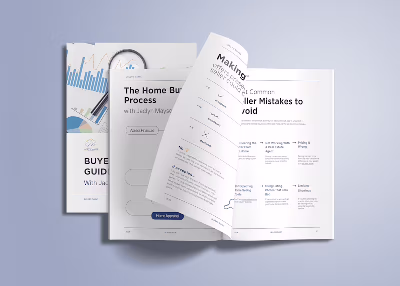 Cover image for Guidebook Layout Document Design for a Real Estate Agent
