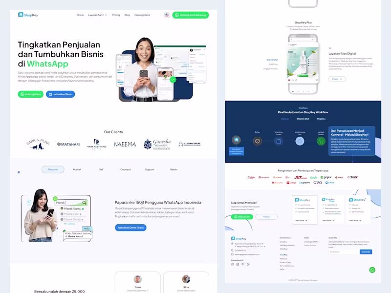 Cover image for You will get UI landing page website design for your business