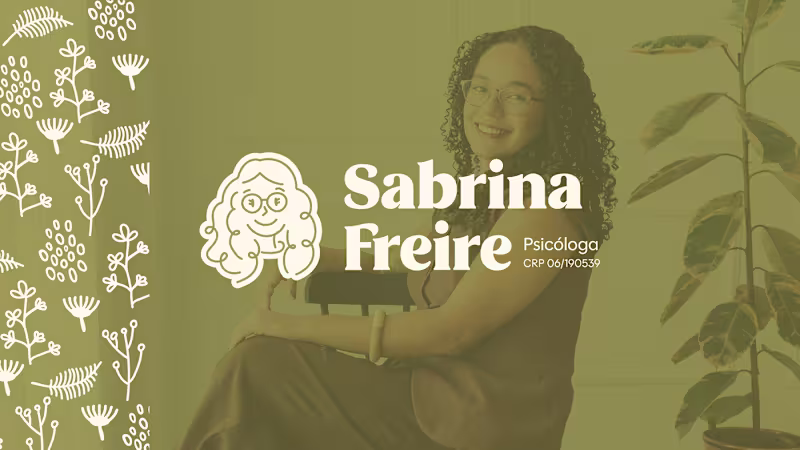 Cover image for Visual Identity - Psychologist Sabrina Freire | Brand Logo