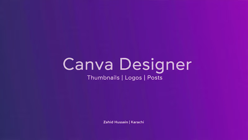 Cover image for YouTube Thumbnail & Canva Social Media Design