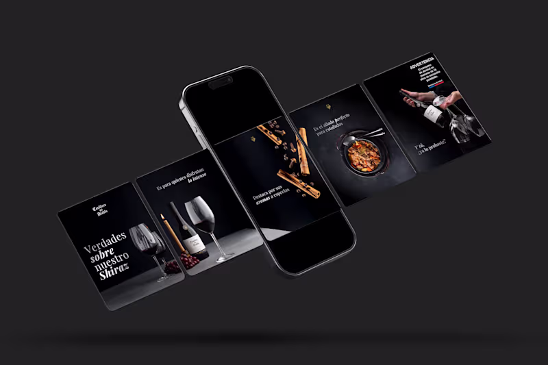 Cover image for Social Media Carousels for Casillero del Diablo
