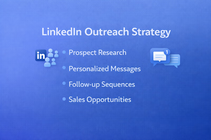 Cover image for LinkedIn Outreach Strategy