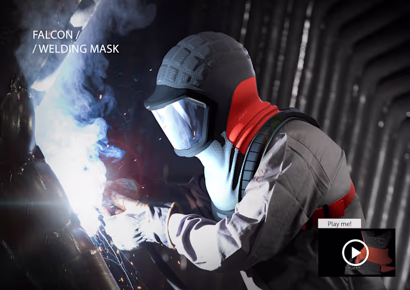 Cover image for Welding Helmet - Falcon
