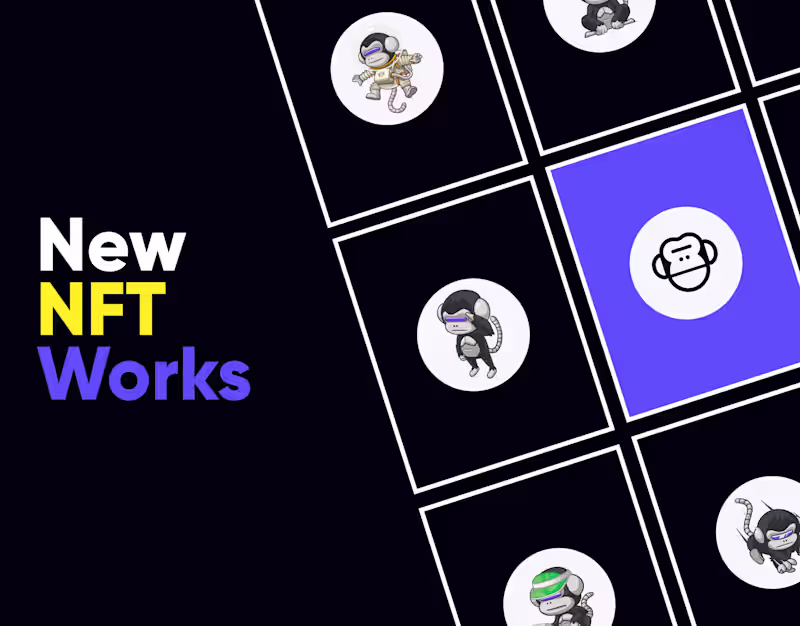 Cover image for New NFT & Marketplace UI UX Motion Design