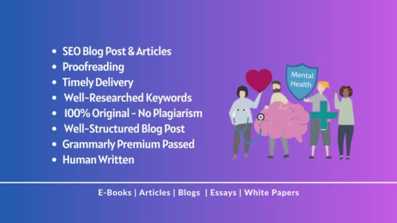 Cover image for Seo-friendly and 100% Seo-optimized content or article
