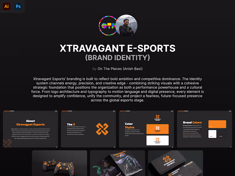 Cover image for Brand Identity Design - Xtravagant Esports
