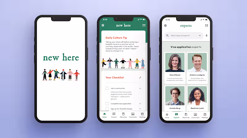 Cover image for An app that empowers users on their immigration journey