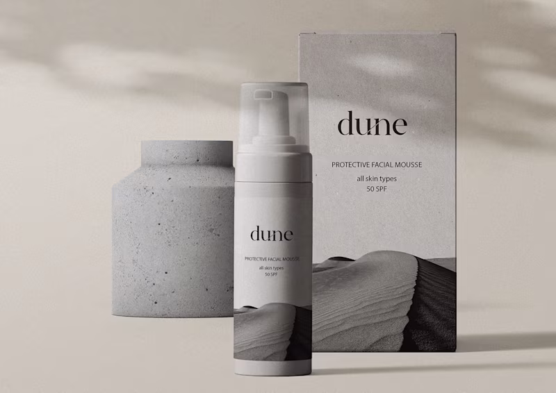Cover image for DUNE-Cosmetic packaging on Behance