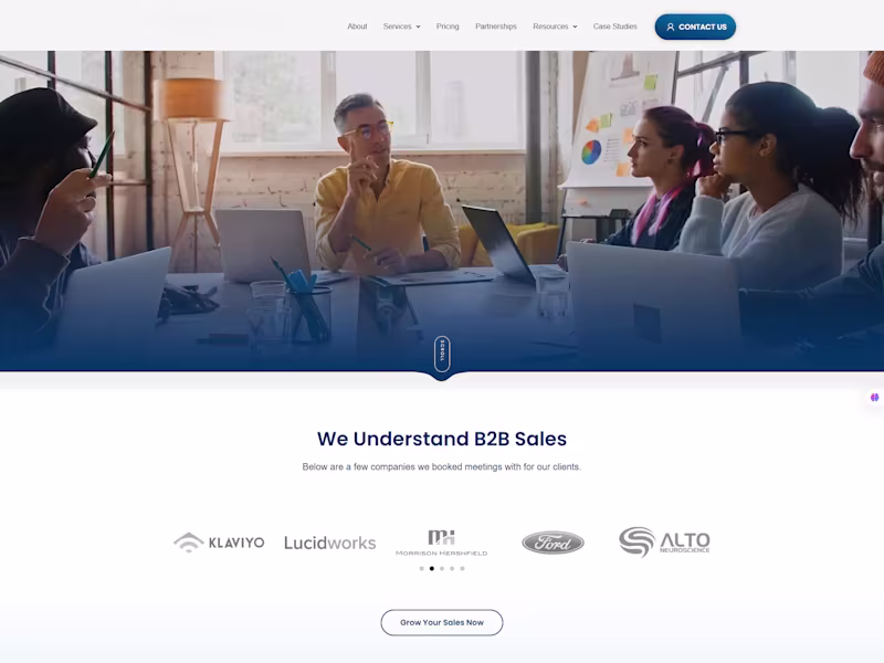 Cover image for B2B Lead Generation Agency Website Developement (Framer)