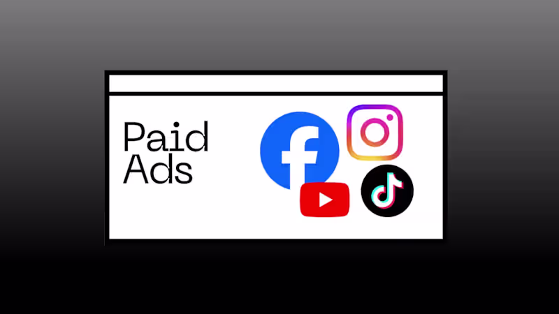 Cover image for Paid Ads for Google, Meta, Tiktok, Youtube