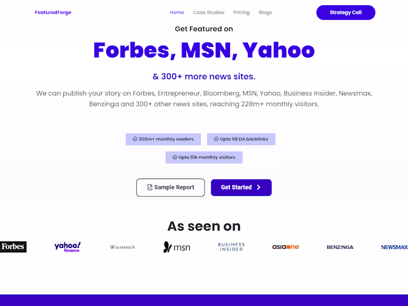 Cover image for FeaturedForge 