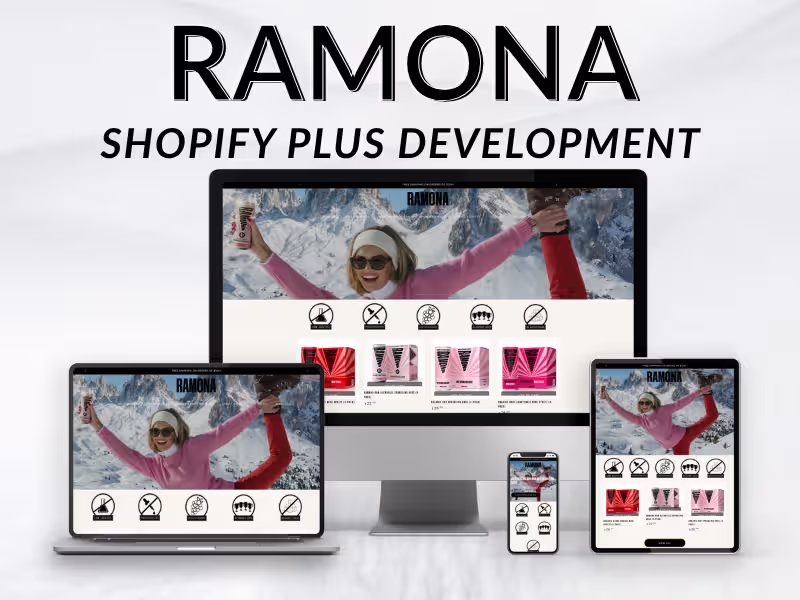 Cover image for High-End Shopify Plus Development for Drink Ramona