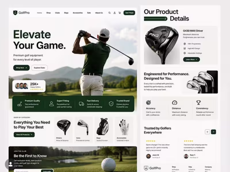 Cover image for Maximizing Conversion Metrics for GolfPro E-Commerce